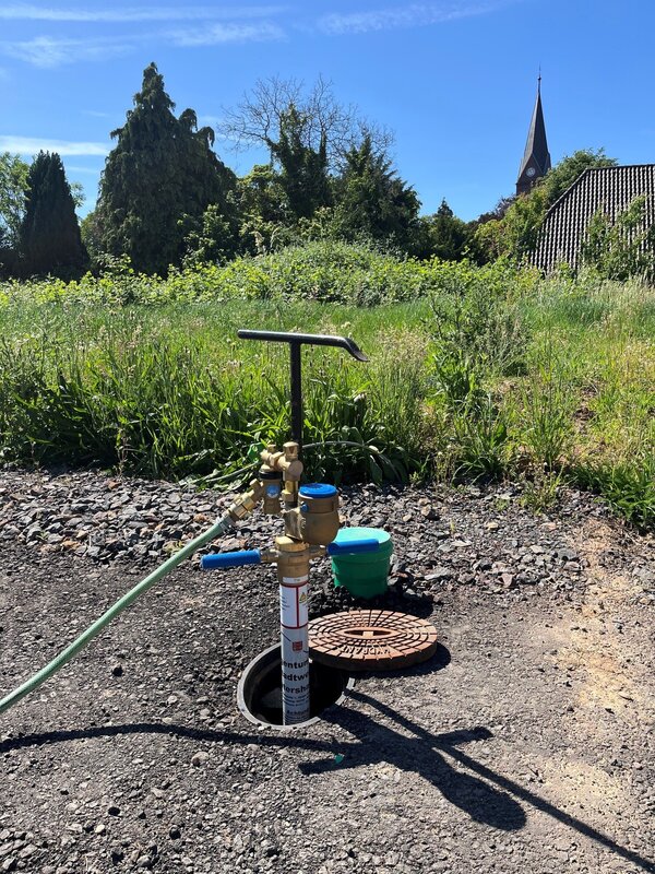 Bild vergr&ouml;&szlig;ern: Standrohr Bauwasser